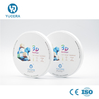 600MPA 98x10mm 3D Multilayer Zirconia Block Dental Lab Material