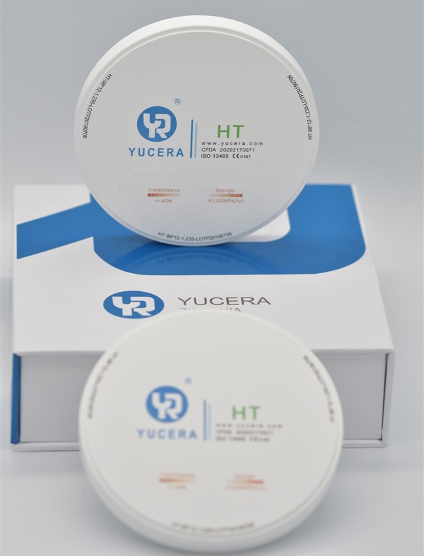 Good Price Dental Zirconia Block Dental Zirconium Blank Ht White Zirconia Disc for Aesthetic restoration