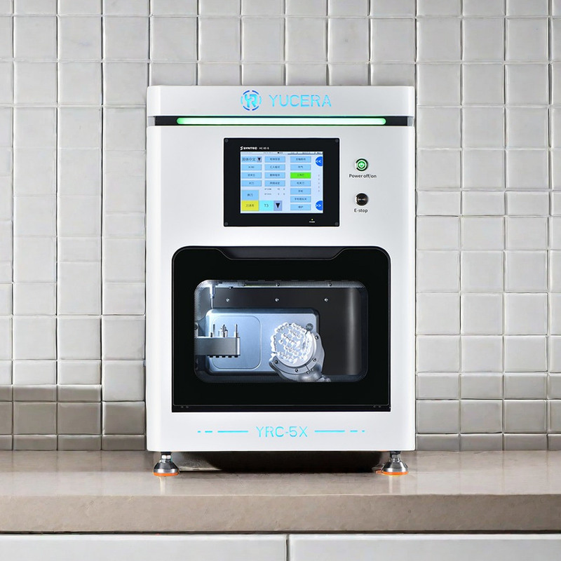 ユセラ新発売 5軸歯科用CNCミリングマシン 口腔治療機器アクセサリー ジルコニアメタルCAD CAM ダイレクト用