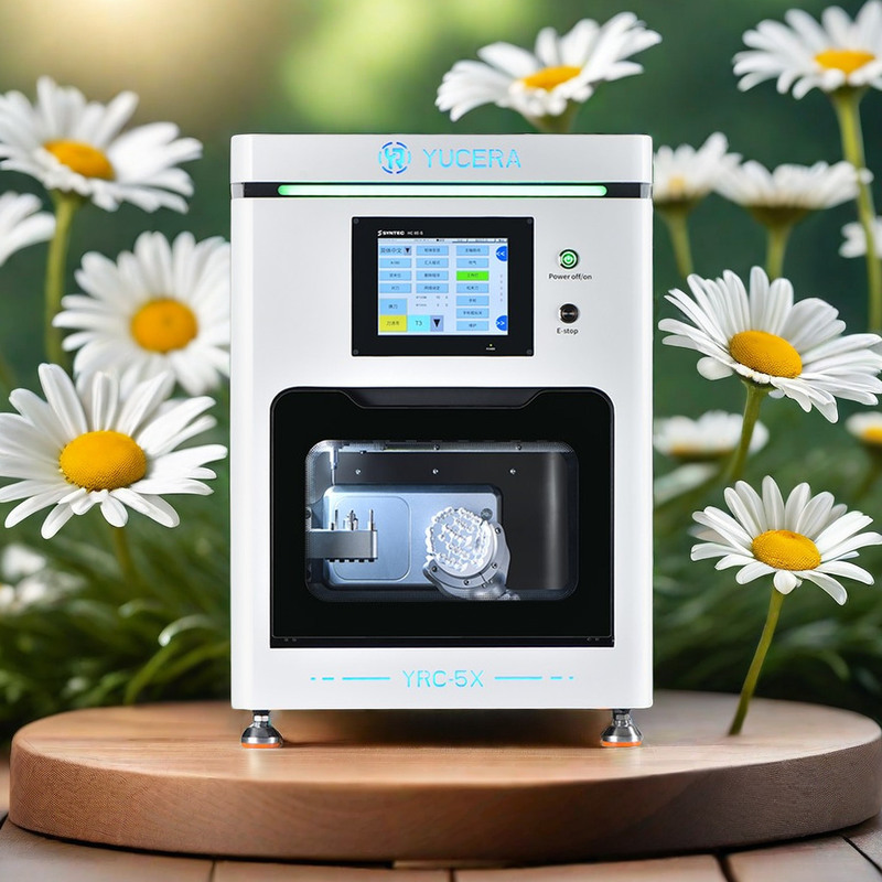 ユセラ新発売 5軸歯科用CNCミリングマシン 口腔治療機器アクセサリー ジルコニアメタルCAD CAM ダイレクト用