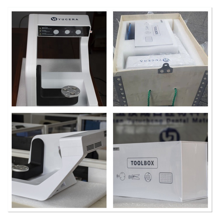 YUCERA Desktop  Dental 3d Scanner Digital  for Dental Lab CAD CAM System Dental 3D Scanner