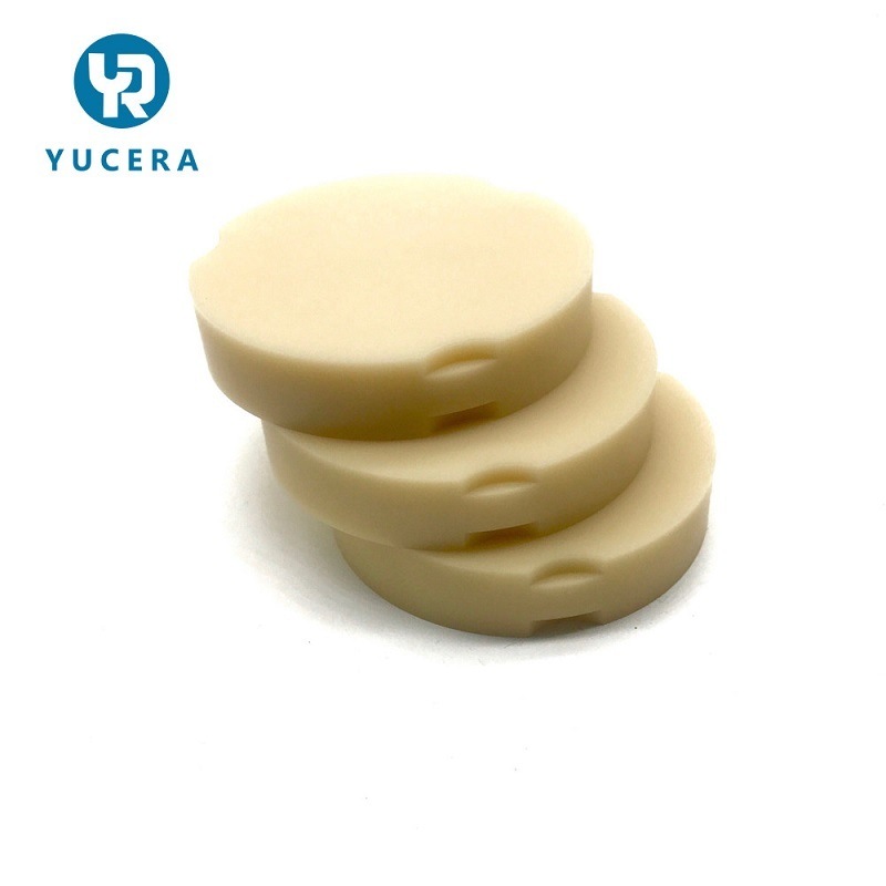 Yucera Cad Cam 高品質単層 PMMA 透明で耐久性のある歯科補綴物用
