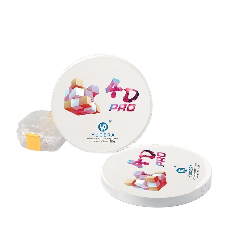 Yucera 4D Pro Dental - HT Plus テクノロジーによる修復物の品質を向上させる特殊ジルコニアセラミックブロック