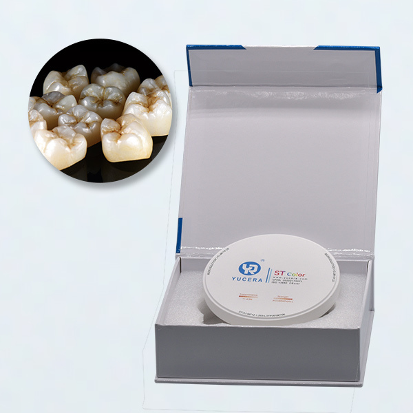 Yucera ST color Dental Zirconia Discs Perfectly Paired with Our High Quality Blocks