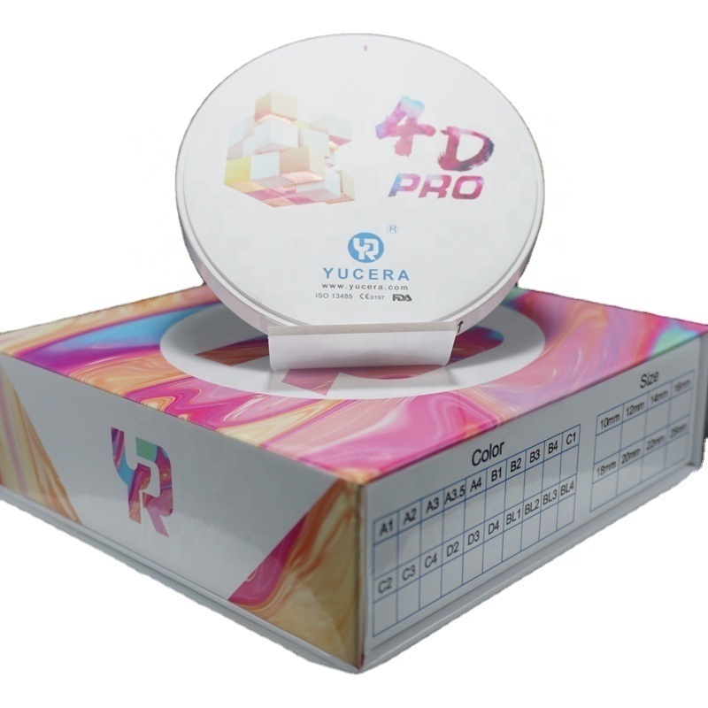 Yucera 4D Pro デンタルジルコニアブロック - 歯科ラボ向け精密加工