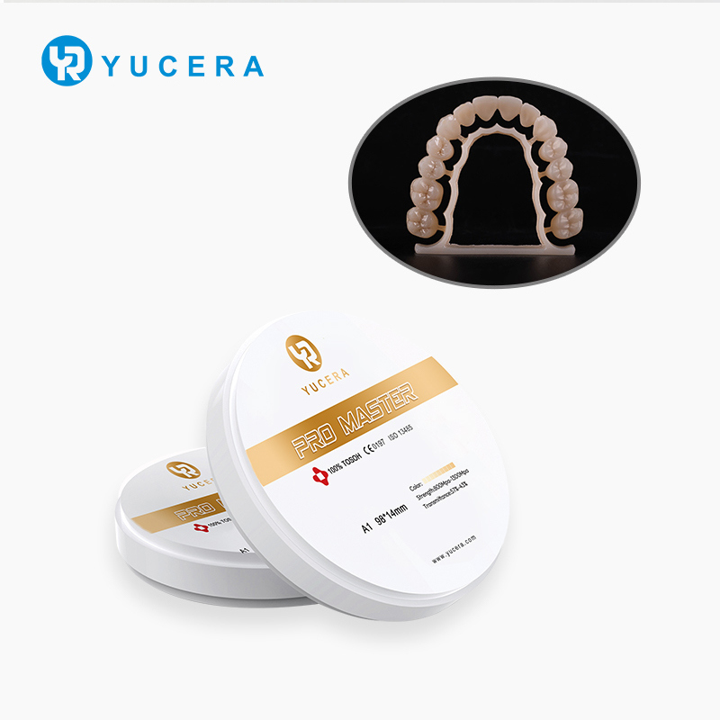 Yucera Pro Master Efficient Zirconia Blocks - Time and Cost - Saving in Dental Work