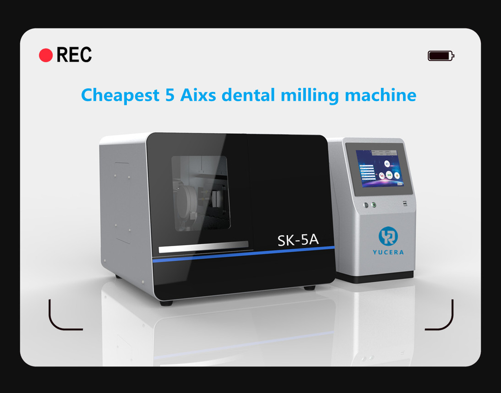 5 Axis Cad Cam Dental Milling Machine Zirconia Special Milling Machine